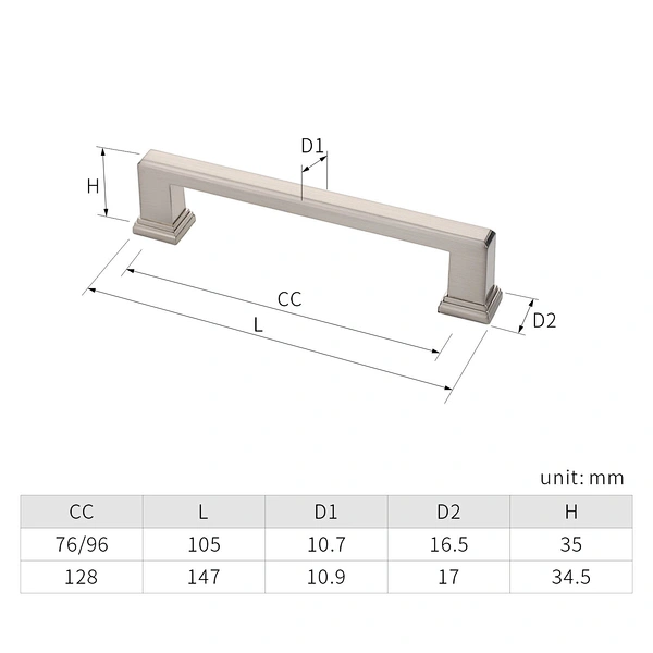 well-known zinc alloy cabinet handle knob