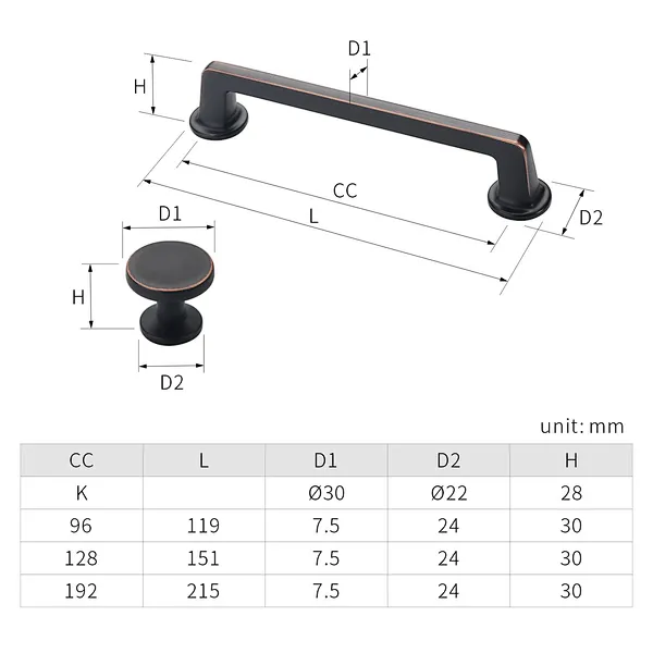 drawer handle brass