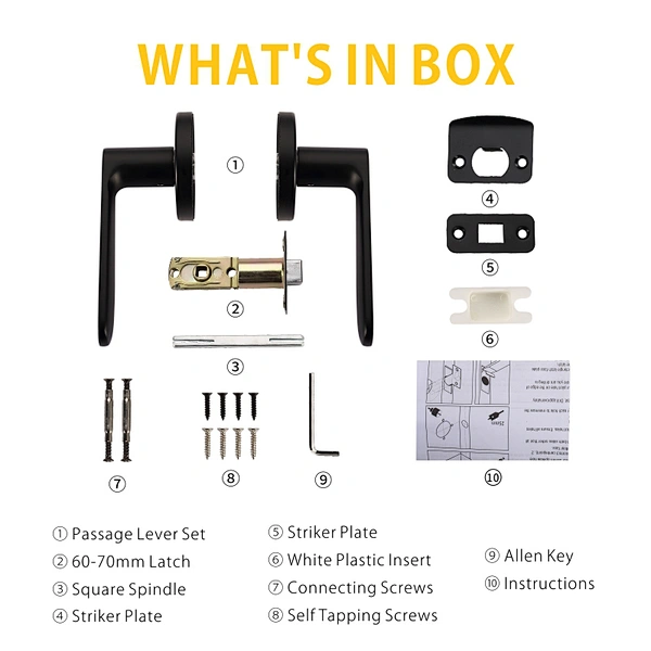 privacy lever lock