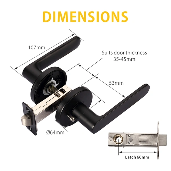 handle door lock set