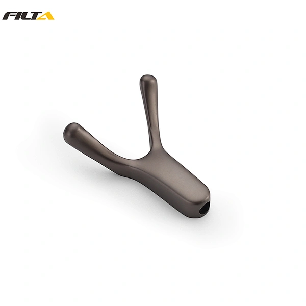 brushed brass hook