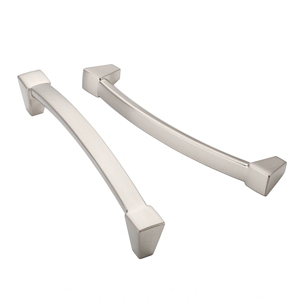 brushed nickel cabinet handles