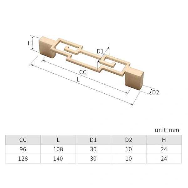 door handle hollow handle