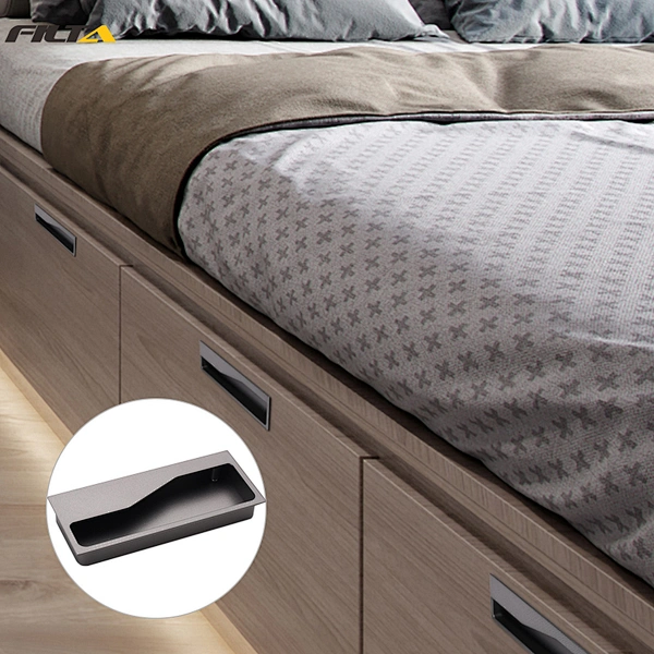 sliding door handles flush