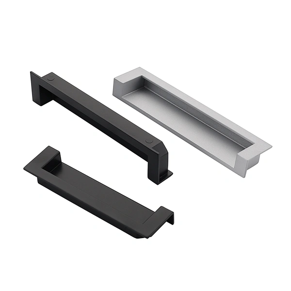 modern metal cabinet handles
