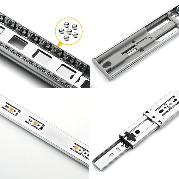 push open drawer slides