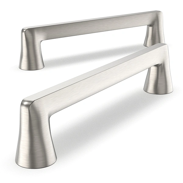wooden zinc alloy cabinet handle