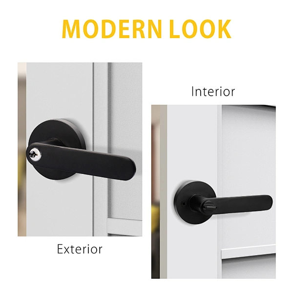 entrance door handle lock set