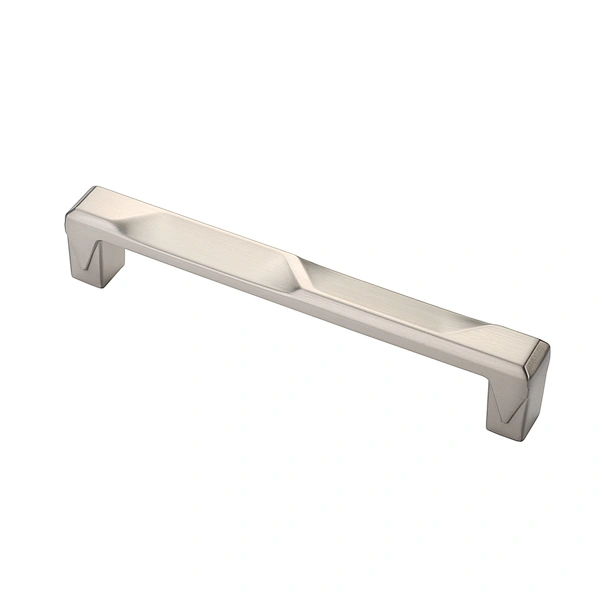 satin nickel brushed handles