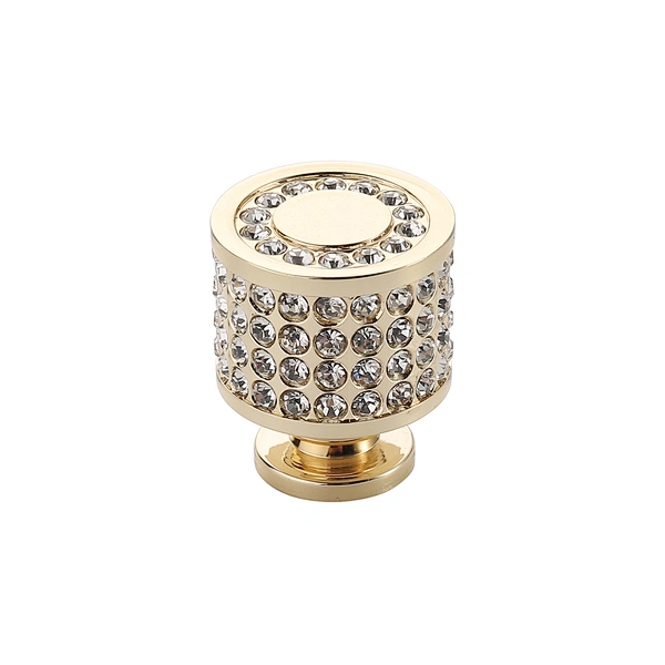 pink crystal drawer knobs