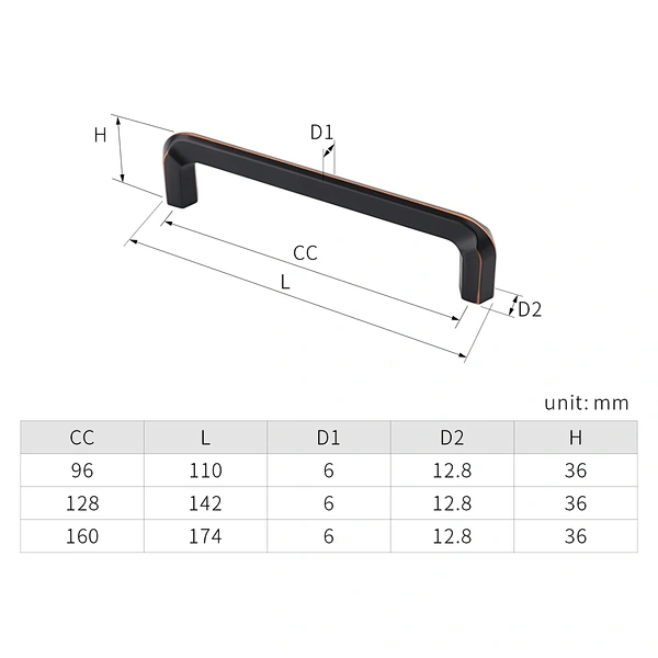 drop pull cabinet hardware