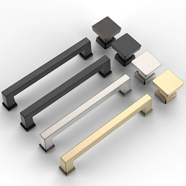 zinc drawer pull handle