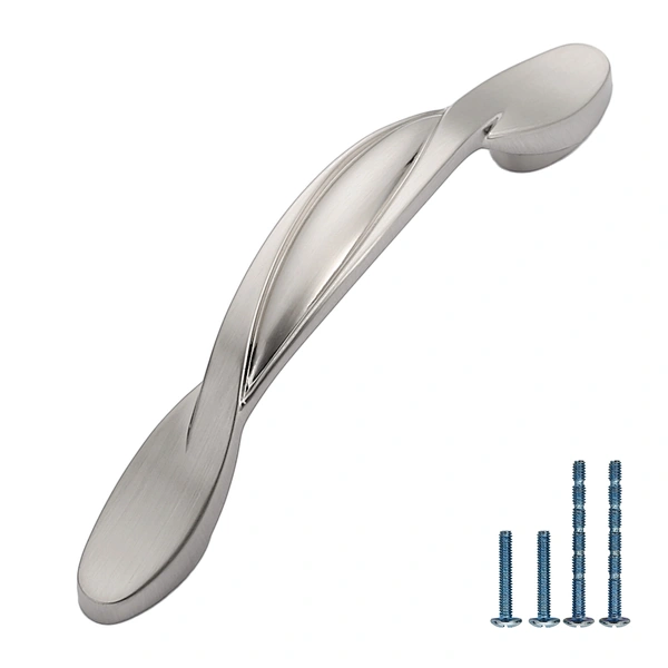 brushed nickel drawer pulls