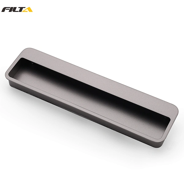 recessed door handles