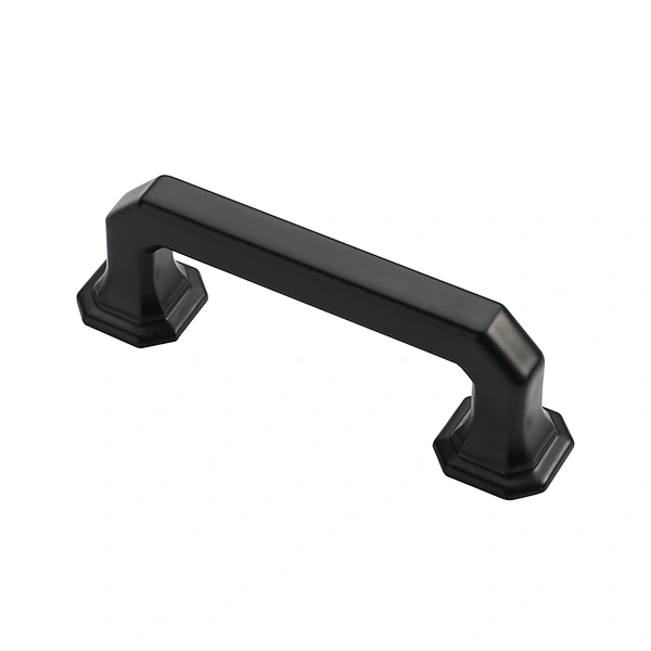wooden zinc alloy cabinet handle