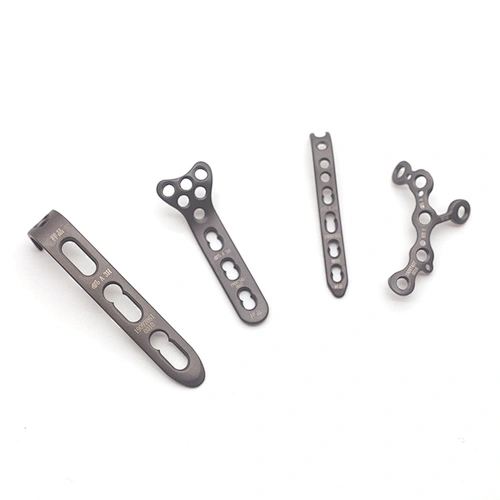 Orthopedic pure titanium plate
