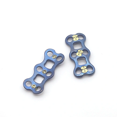 Orthopedic pure titanium plate