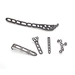 Orthopedic pure titanium plate