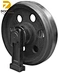 Excavator Hyundai R500LC-7 front idler roller Part No. 81qb-13011