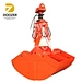 Excavator Grab Clamshell Bucket Capacity 3cbm for 35tonne Digger