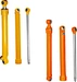 Hitachi ZX350-5 Hydraulic Boom/ Arm/bucket Cylinder Wood Box Carbon Steel 1 Pcs Online Support 200 Hours Excavator CN;FUJ 260kg