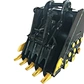 hydraulic thumb bucket 6-12tons mini excavator for kobelco sk60/sk100/sk120 mini excavator rock bucket thumb