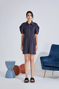 vestido con cremallera