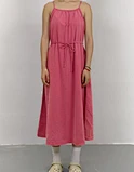 Womens Micro brushed Jersey garment dye and snow washed ANGELINA DRESS