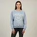 Sudadera de rizo francés vintage con lavado de nieve y gráfico de Brooklyn