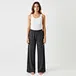Pantalon de sport côtelé à taille élastique pour femme