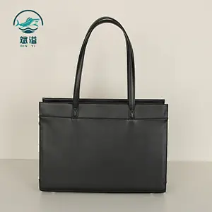 Multi-functional fashion waterproof PU leather business briefcase handbag