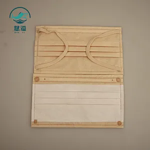 Multi-color spunlace disposable mask (non-medical)