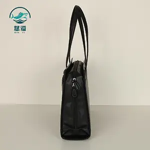 Multi-functional fashion waterproof PU leather business briefcase handbag