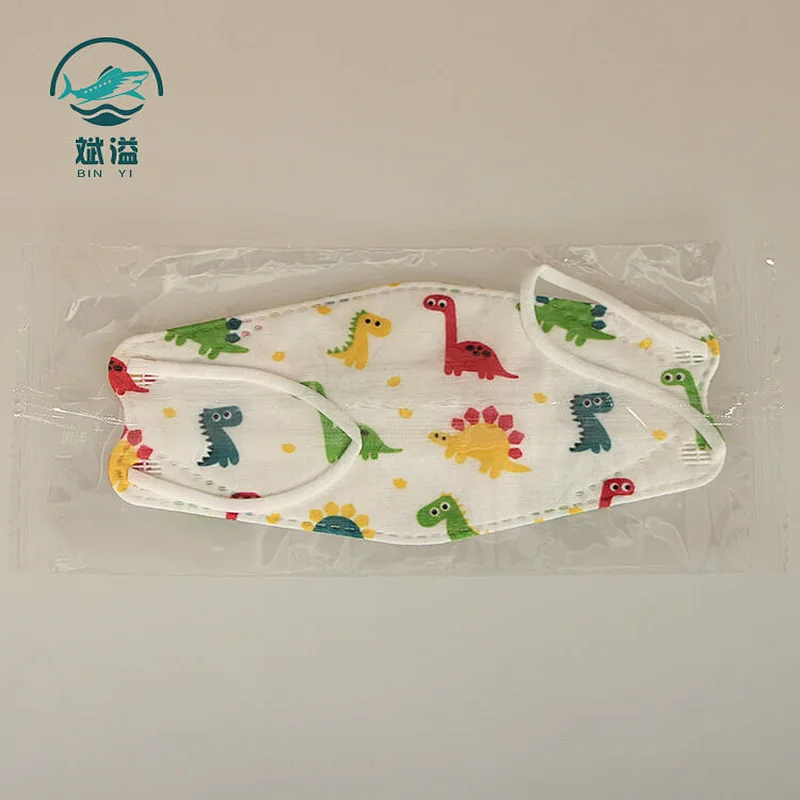 Printed protective mask for kids