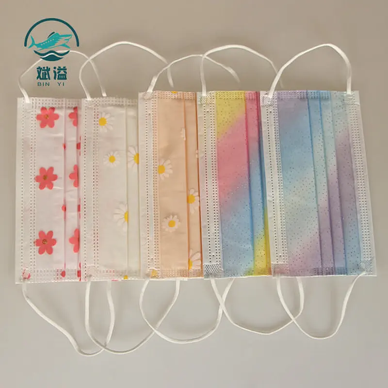 Lace gauze 4ply disposable mask