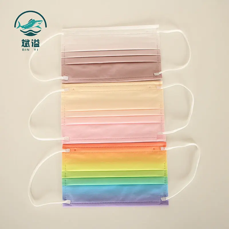 Print spunlace disposable protective mask (non-medical)