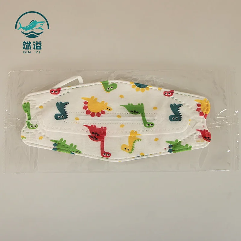 Printed protective mask for kids