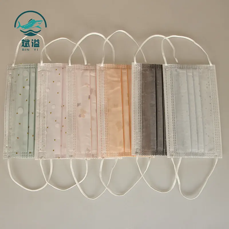 Lace gauze 4ply disposable mask
