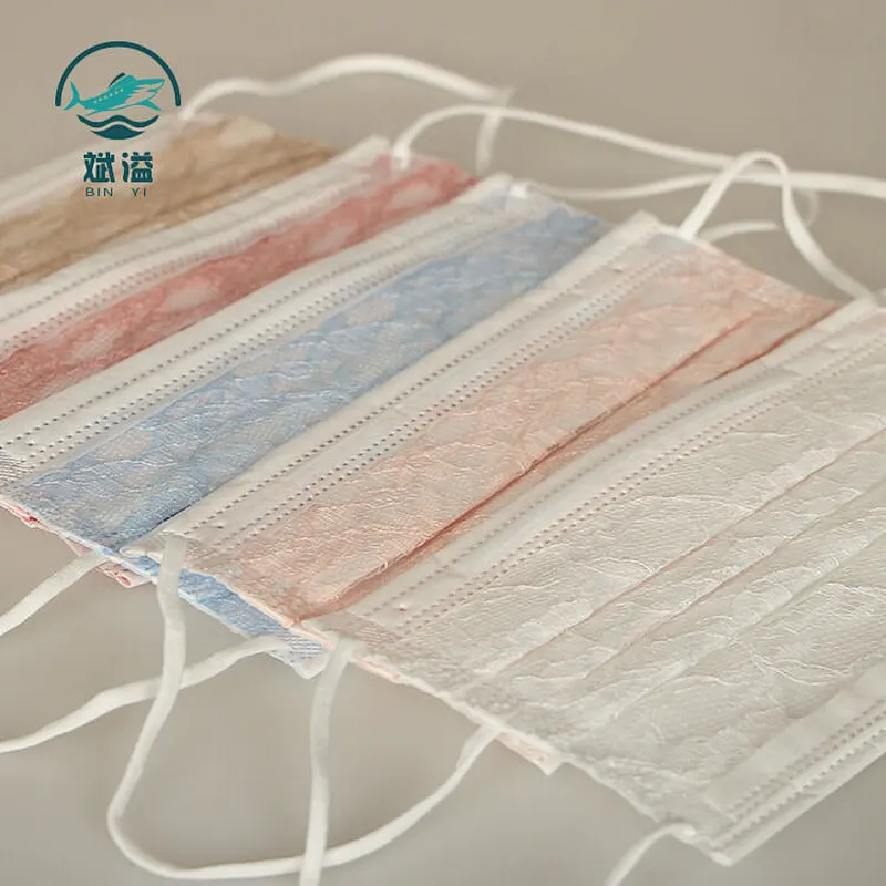 Lace 4ply disposable mask