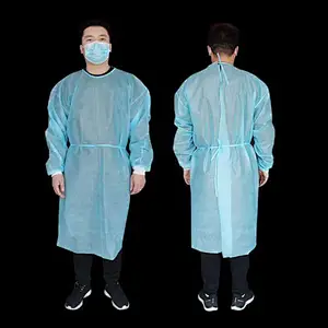 Non-woven Disposable Protective Isolation Gown