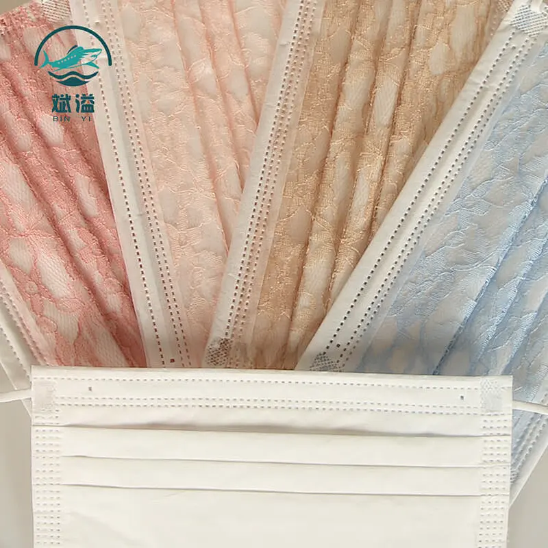 Lace 4ply disposable mask