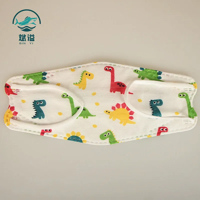 Printed protective mask for kids