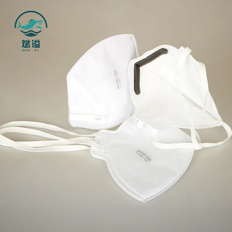 Foldable Niosh N95 particulate respirator protective mask