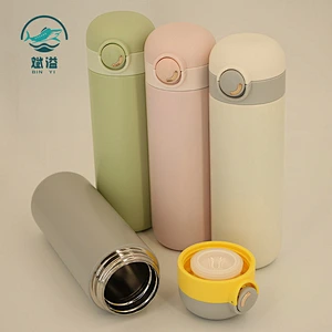 Vacuum Thermos Bottle with bounce cover