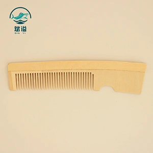 Eco-friendly bamboo hair comb
