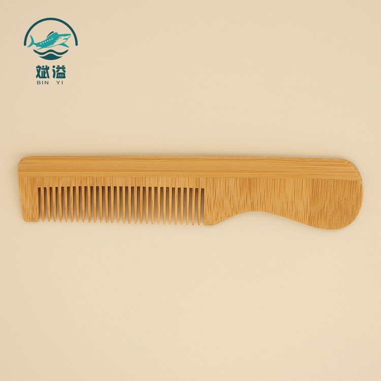 Eco-friendly bamboo hair comb