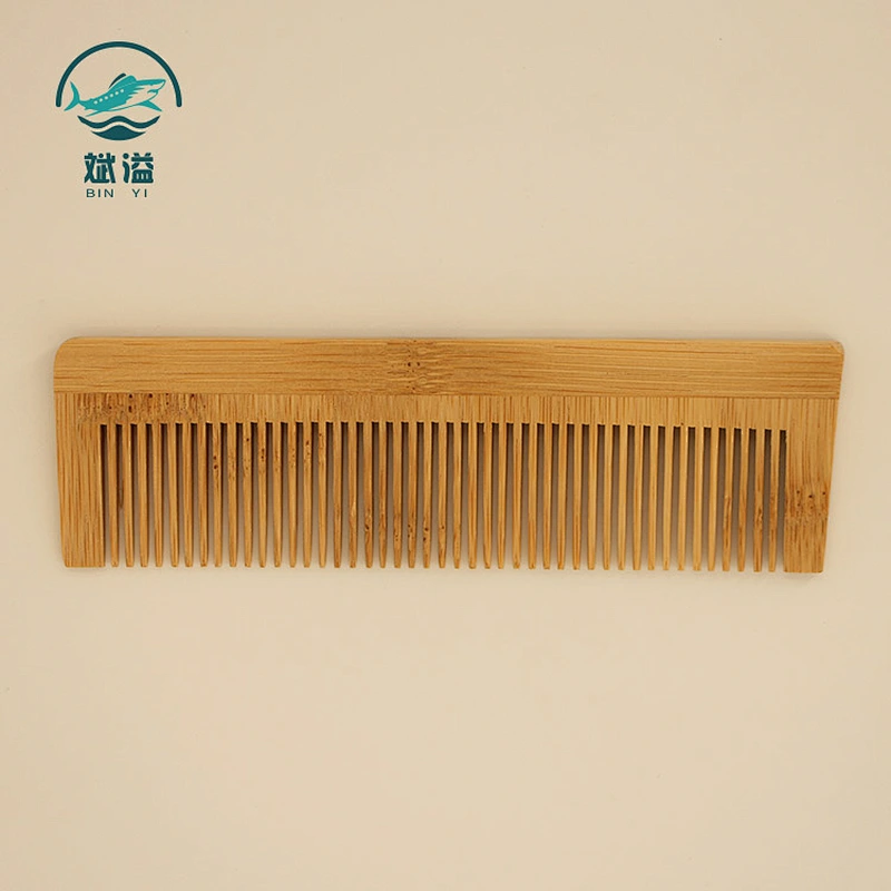 Natural bamboo hair comb