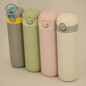 Vacuum Thermos Bottle with bounce cover