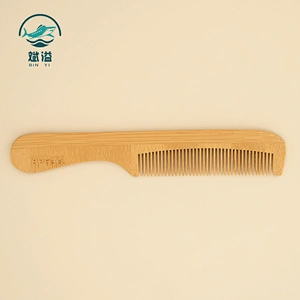 Eco-friendly bamboo hair comb