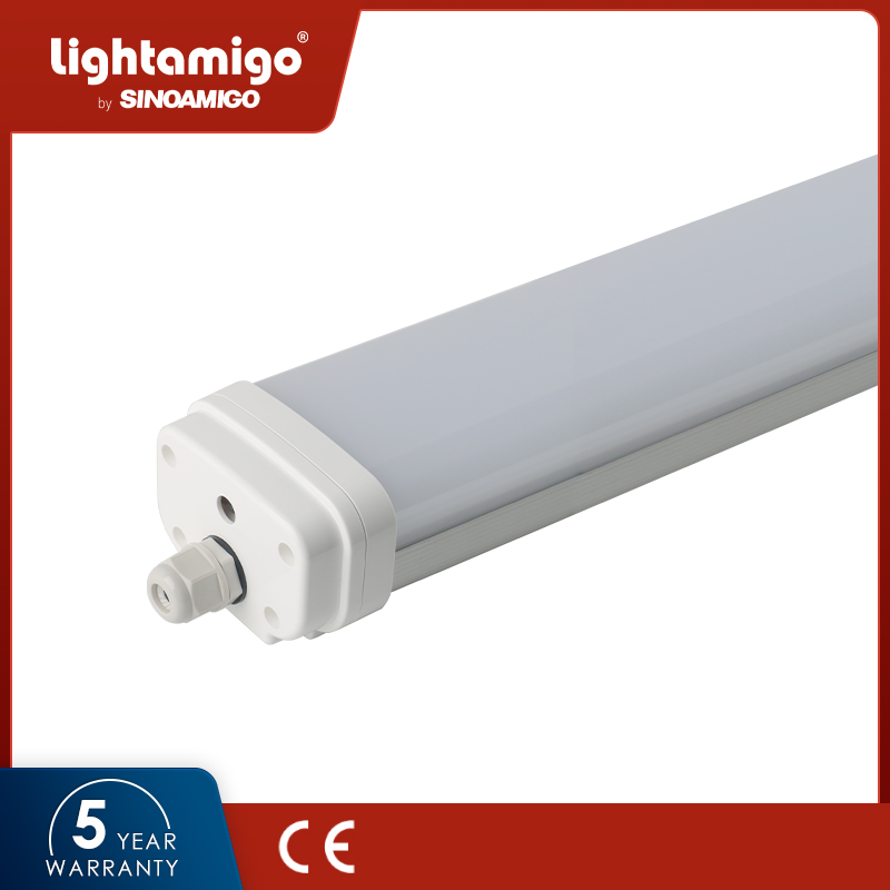 SW-A2 IP65 Waterproof Luminaire,  LED Linear Lighting Fixture, Waterproof Fitting Tri-Proof Light Outdoor Light Fitting Damp Proof Fixture